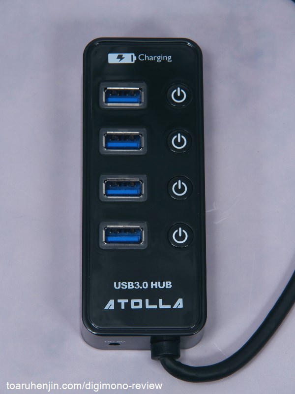 USB3.0 ハブ 高速4ポートUSB HUB 独立スイッチ付 レビュー | とある変人のデジモノな日々