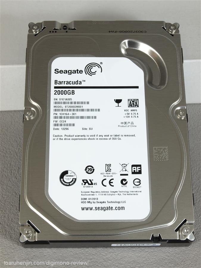 Seagate ST2000DM001 Barracuda HardDisk 